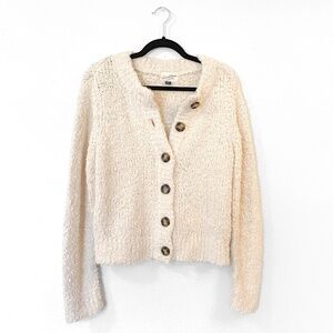 Soft Button-Down Cardigan